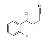 4-(2-溴苯基)-4-氧代丁腈结构式