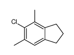 5-chloro-4,6-dimethyl-2,3-dihydro-1H-indene Structure