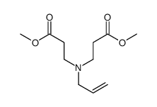 METHYL 3-[N-ALLYL-N-(2-METHOXYCARBONYLETHYL)]AMINOPROPIONATE结构式