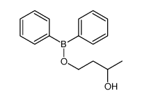 4-diphenylboranyloxybutan-2-ol Structure