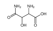 β-Hydroxyasparagin Structure