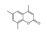 4,6,8-trimethylchromen-2-one结构式