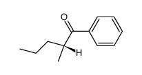 (R)-2-methyl-1-phenyl-1-pentanone结构式