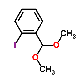 2-碘苯甲醛二甲基乙缩醛结构式