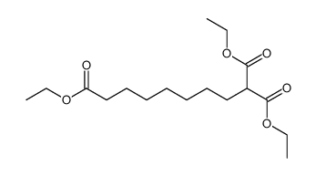 octane-1,1,8-tricarboxylic acid triethyl ester结构式