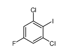 2,6-Dichloro-4-fluoroiodobenzene Structure
