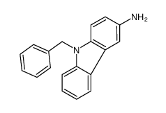 9-benzylcarbazol-3-amine Structure