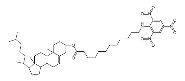 trinitrophenylaminolauryl cholesterol Structure