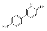 5-(4-aminophenyl)pyridin-2-amine结构式