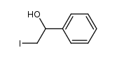 1-(1-hydroxy-2-iodo-ethyl)-benzene结构式