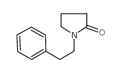 1-苯乙基吡咯烷-2-酮结构式