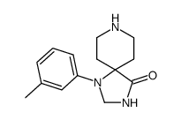 1-m-tolyl-1,3,8-triaza-spiro[4.5]decan-4-one Structure