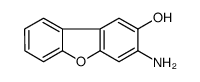 3-aminodibenzofuran-2-ol Structure