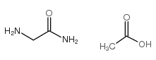 2-Aminoacetamide monoacetate Structure