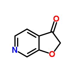 呋喃并[2,3-c]吡啶-3(2H)-酮结构式