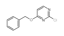 4-苄氧基-2-氯嘧啶结构式
