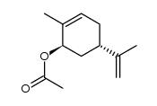 (1R,5S)-carvyl acetate Structure