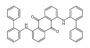 1,5-bis(2-phenylanilino)anthracene-9,10-dione Structure