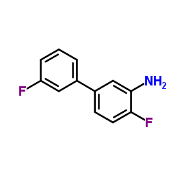 [1,1'-Biphenyl]-3-amine, 3',4-difluoro- Structure