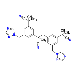 阿那曲唑二聚体杂质结构式