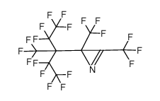 Perfluoro[2,3-dimethyl-2-(3-methylpentan-3-yl)]-2H-azirine Structure