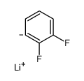 lithium,1,2-difluorobenzene-6-ide结构式