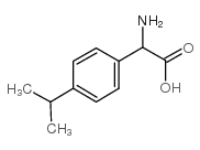 2-氨基-2-(4-异丙基苯基)乙酸结构式