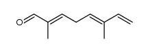 2,6-dimethyl-2,5,7-octatrienal Structure