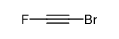 1-bromo-2-fluoroethyne结构式