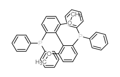 (S)-(-)-(6,6'-Dimethoxybiphenyl-2,2'-diyl)bis(diphenylphosphine) Structure