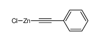 (phenylethynyl)zinc chloride Structure
