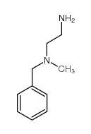 N1-BENZYL-N1-METHYLETHANE-1,2-DIAMINE Structure