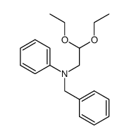 N-benzyl-N-(2,2-diethoxyethyl)aniline Structure