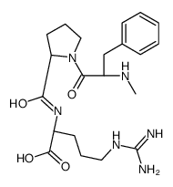 N-methylphenylalanyl-prolyl-arginine Structure