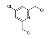 4-Chloro-2,6-bis(chloromethyl)pyridine结构式