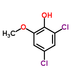 4,6-二氯愈创木酚结构式