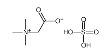 carboxymethyl(trimethyl)azanium,hydrogen sulfate Structure