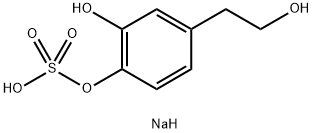 羟基酪醇4-硫酸钠结构式