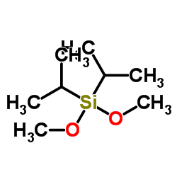 Diisopropyl(dimethoxy)silane structure
