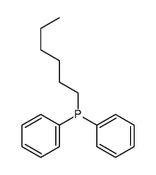 hexyldiphenylphosphine Structure