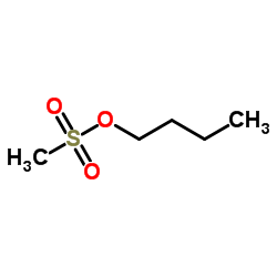 Methanesulfonic Acid Butyl Ester Structure