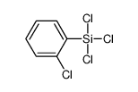 Trichloro(2-chlorophenyl)silane结构式