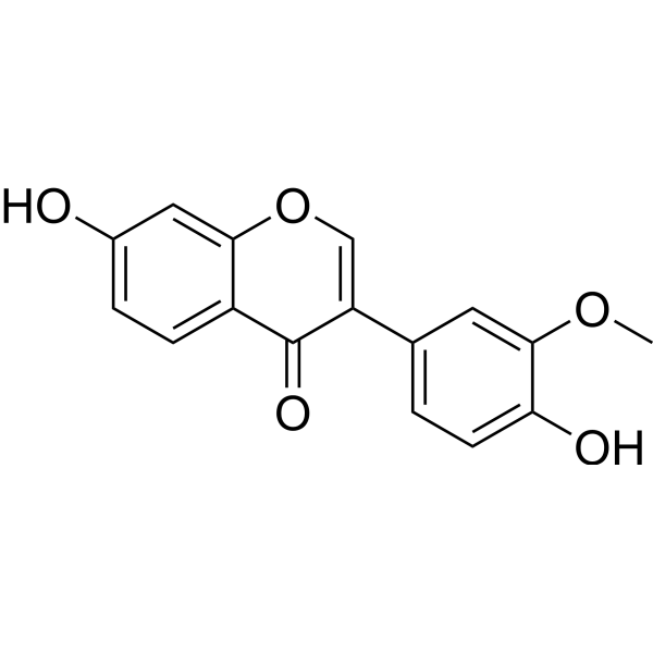 3'-Methoxydaidzein Structure