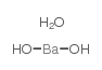 Barium hydroxide monohydrate Structure