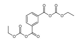 bis(ethoxycarbonyl) benzene-1,3-dicarboxylate结构式
