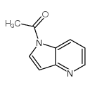 1-乙酰基-1H-吡咯并[3,2-b]吡啶结构式