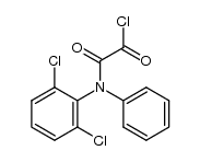 2-((2,6-dichlorophenyl)(phenyl)amino)-2-oxoacetyl chloride结构式