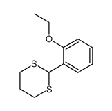 2-(2-Ethoxyphenyl)-1,3-dithiane结构式