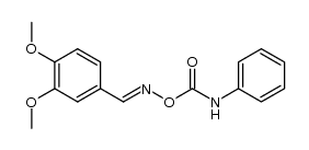 O-phenylcarbamoyl-3,4-dimethoxybenzaldoxime Structure