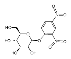 2',4'-dinitrophenylglucopyranoside结构式